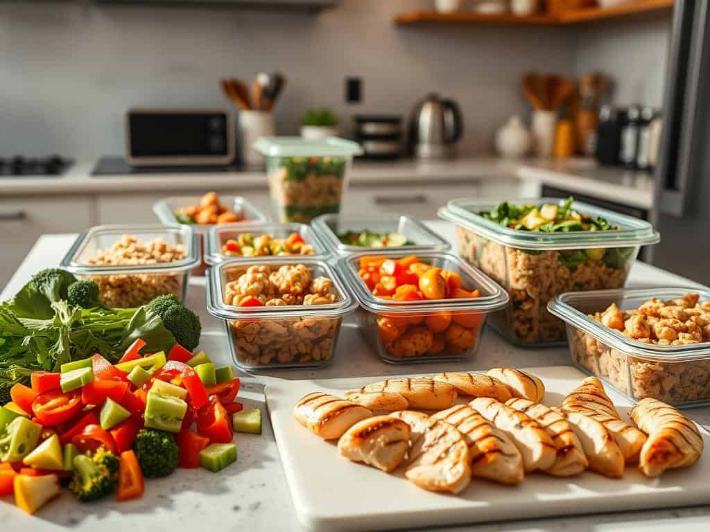 meal prep for healthy meals