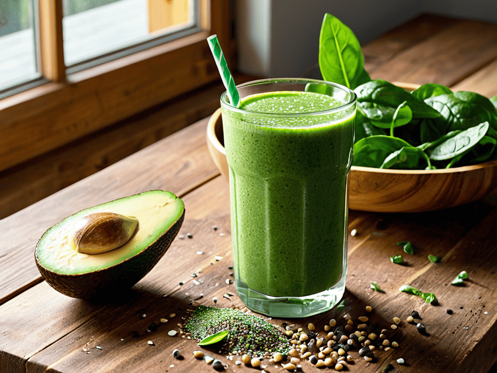 Blending Bliss The Perfect Green Smoothie