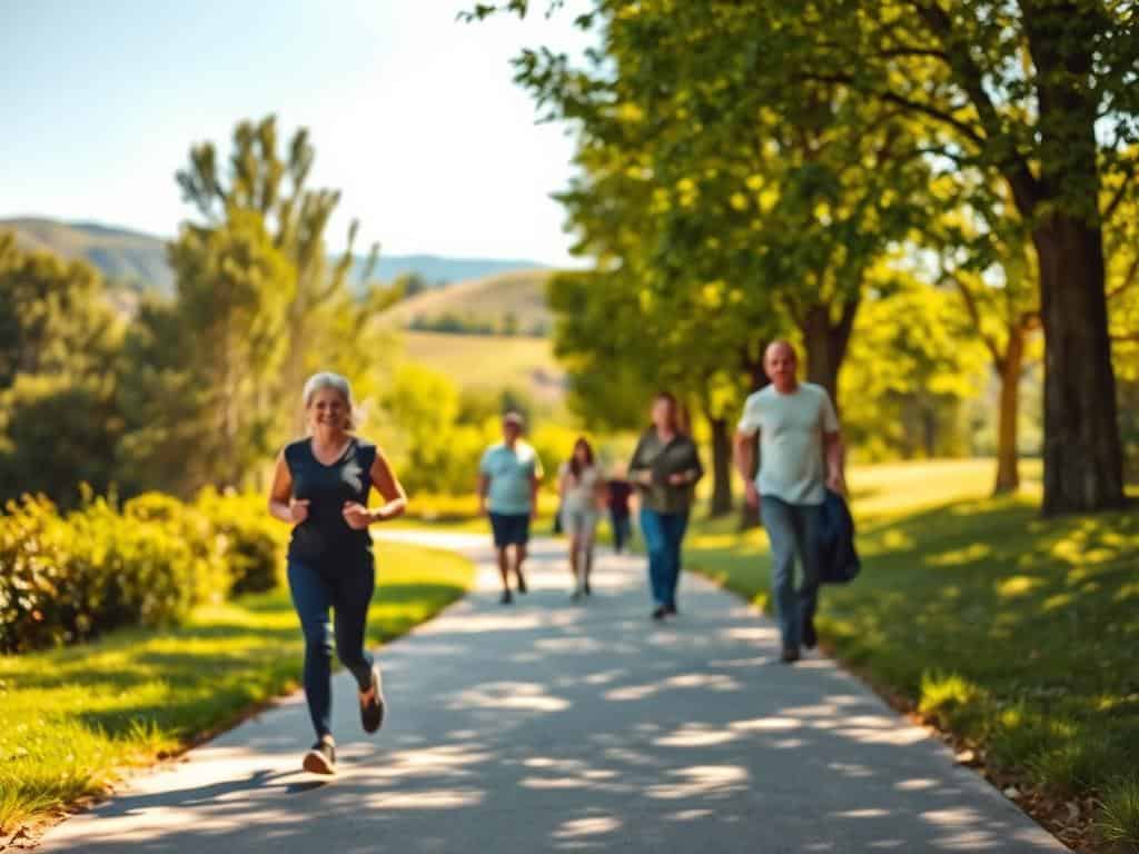 Walking daily