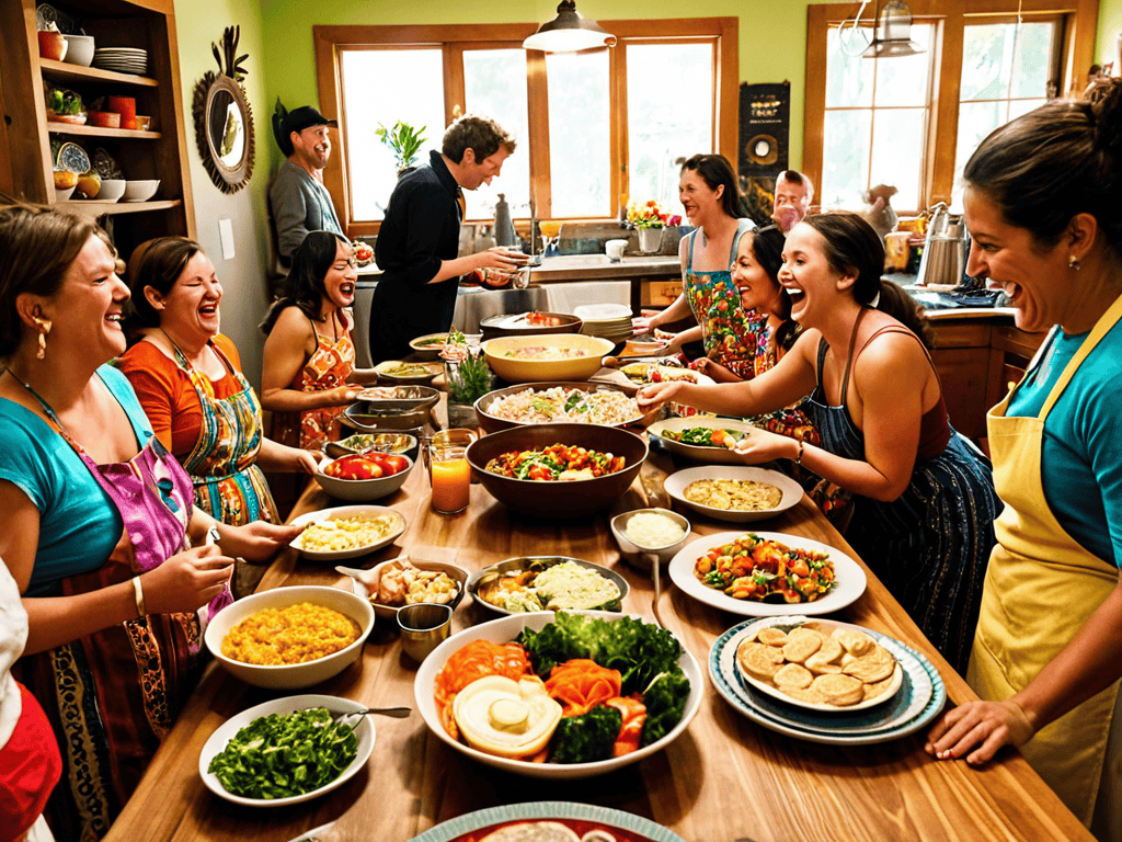 a guide to hosting a themed potluck
