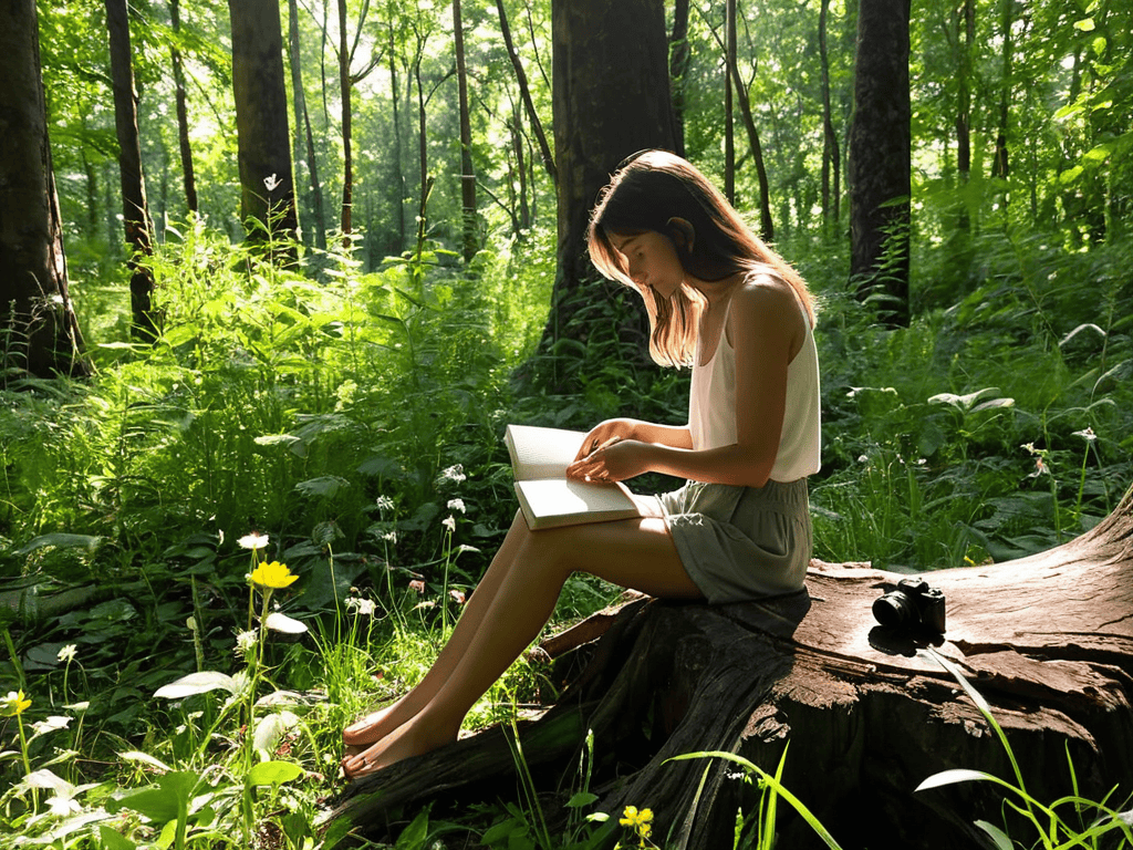 Embracing Creative Lifestyle outdoors