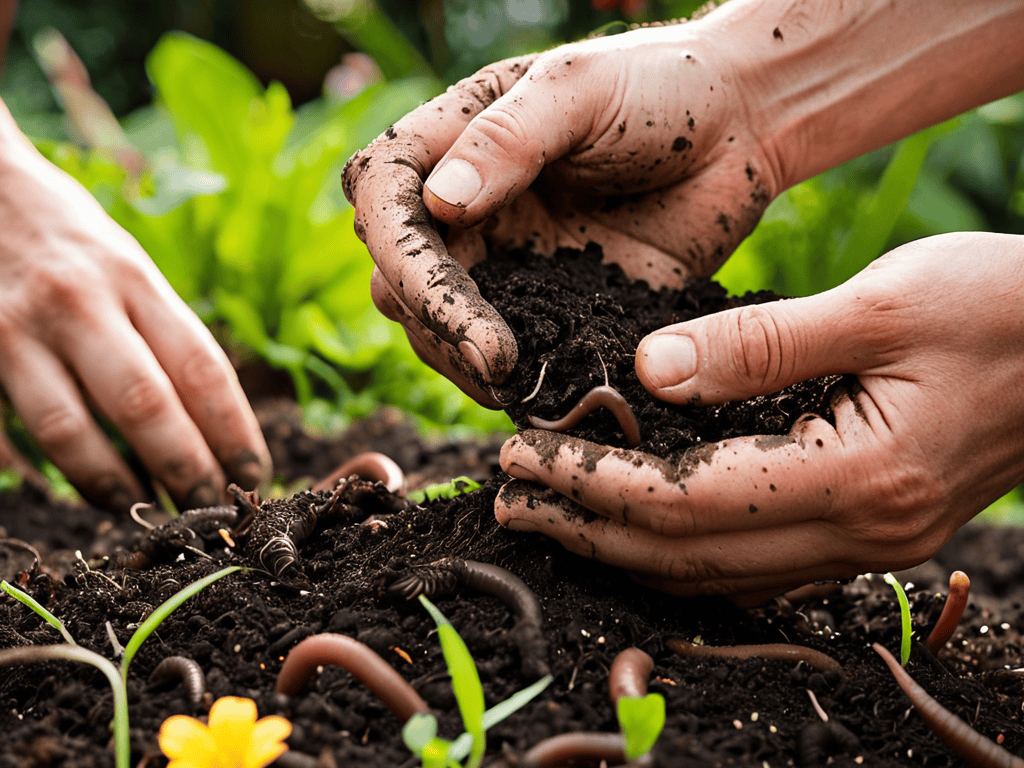 Garden Soil Improvement with compost