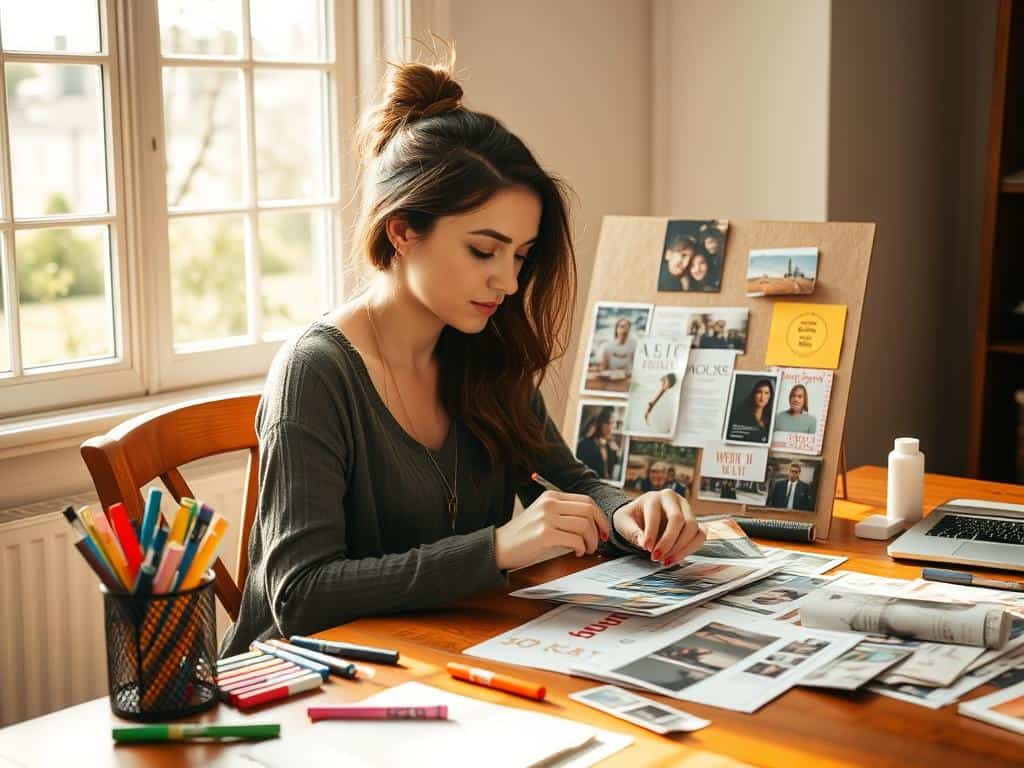 vision board creation