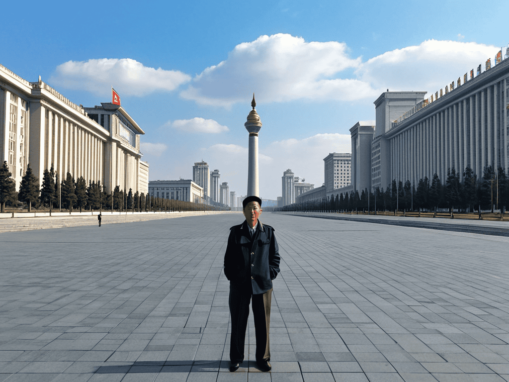 Visiting North Korea DPRK landscape