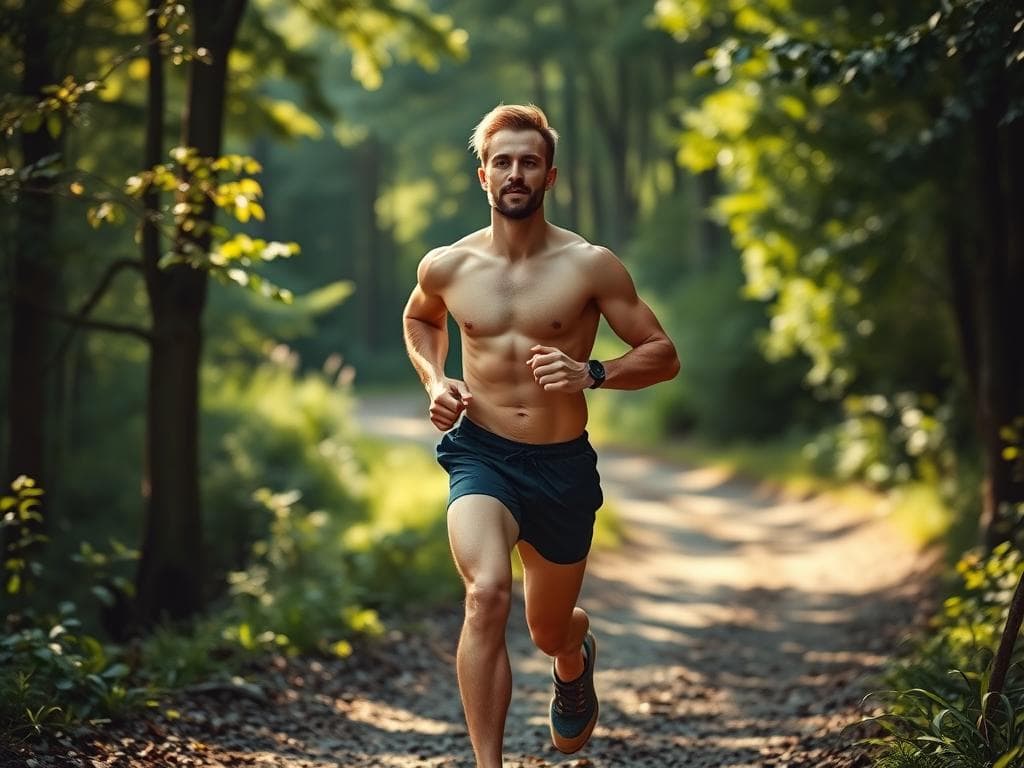 fitness transformation during running journey