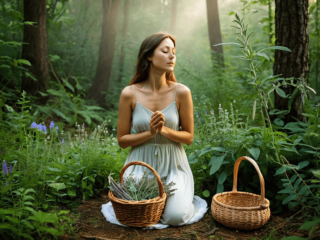 Womb Healing Journey in nature