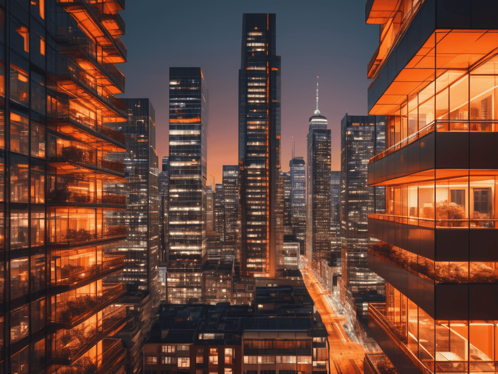 Real Estate Tokenization concept