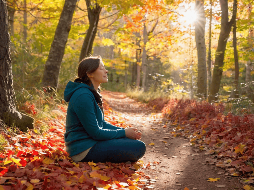 Finding Peace in Pause serene landscape