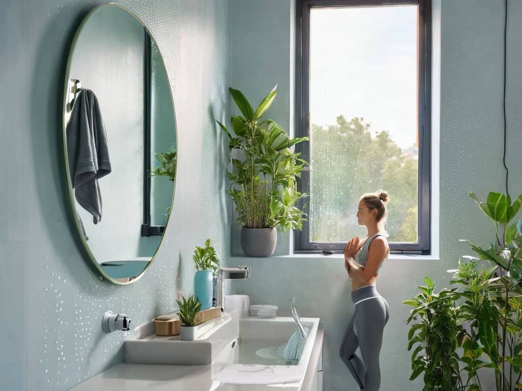 Smart mirrors for health and fitness