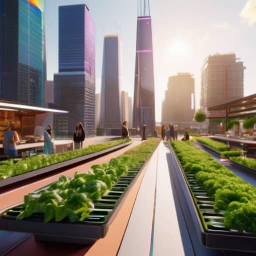 Solarpunk Future Optimism Sunkissed Cities Await