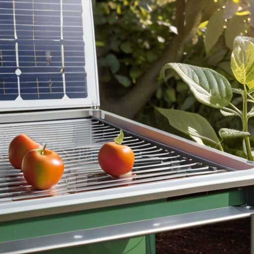 Wrapping It All Up: solar kitchen setup