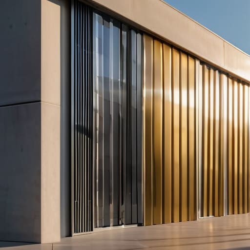 Automated Louver Sun-Shading Actuators in action.