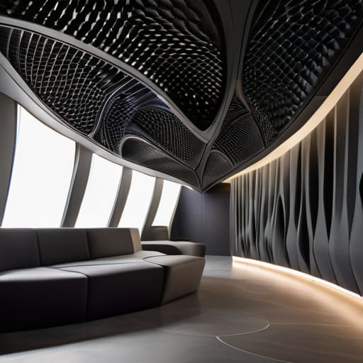 The Silent Space: Dampening Geometry 4 Designing the Future of Quiet acoustic architecture.
