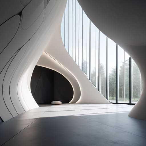 Adaptive Sensory-Dampening Geometry in silent space.