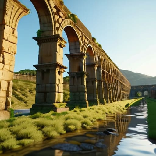 Ancient Public Health Infrastructure Logic concept.