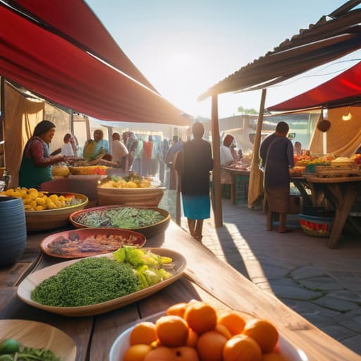 Beyond the Harvest: Discovering the Soulful Connection of How Food Markets Became Social Spaces 2 Tracing the History of Public Marketplaces and Human Gathering.