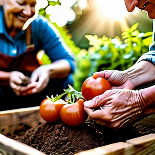 How community gardens foster local connection.
