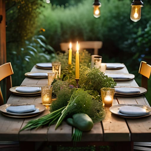 How to host a dinner on a small budget.